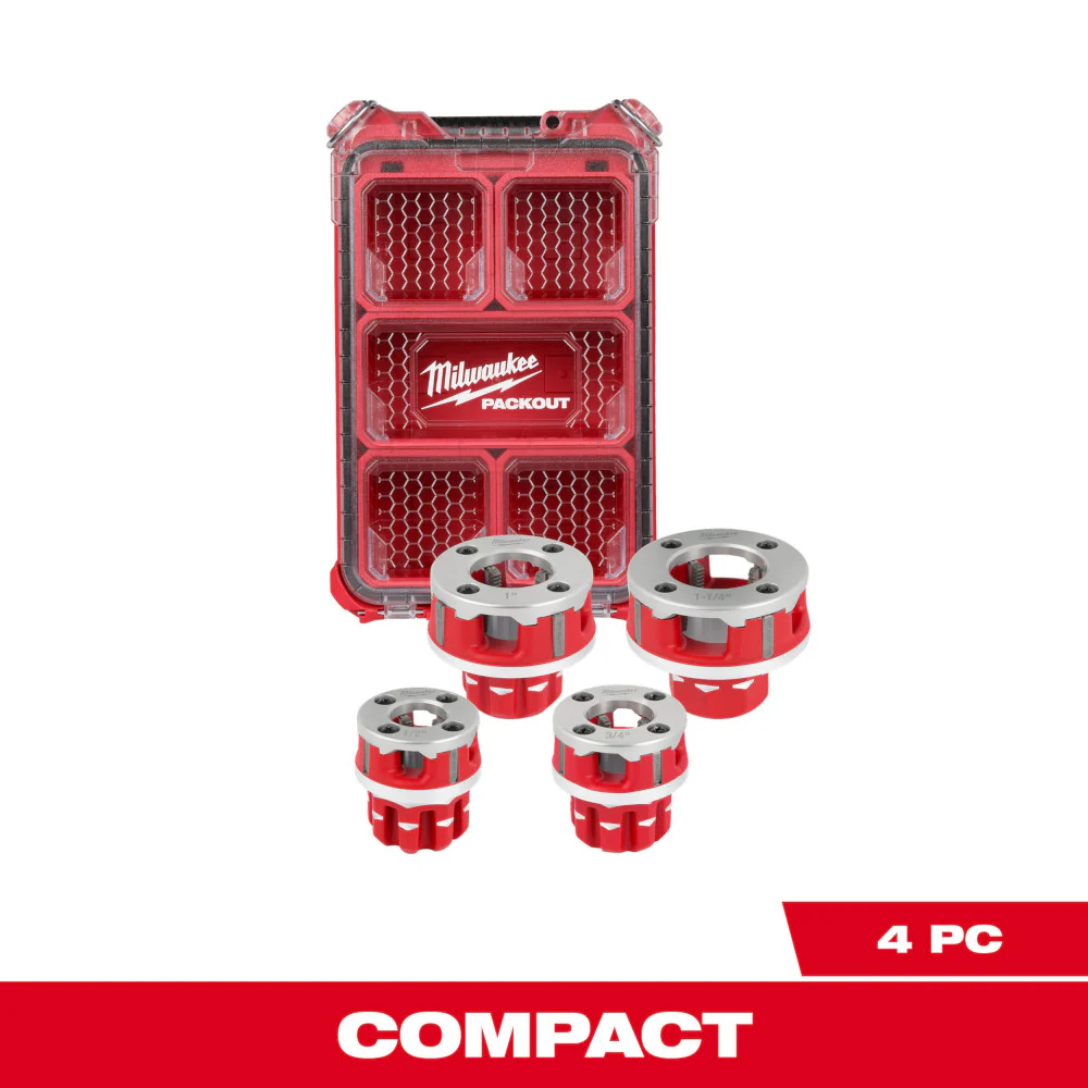 Milwaukee 1/2"-2" Alloy Die Head Kit