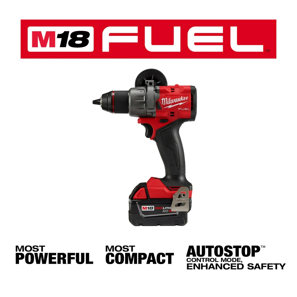Milwaukee M18 FUEL™ 1/2" Hammer Drill/Driver Kit - Image 3
