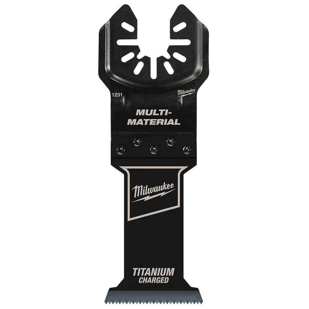 Milwaukee OPEN-LOK™ 1-3/8" TITANIUM CHARGED™ Bi-Metal Multi-Material Multi-Tool Blades (3 PK) - Image 10