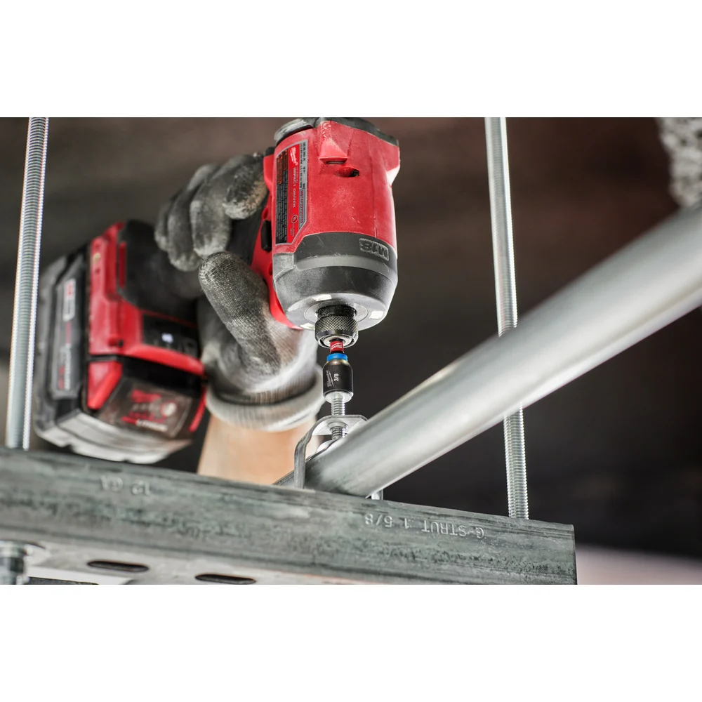 Milwaukee SHOCKWAVE™ Impact Duty 1/4" x 2-9/16" Magnetic Nut Driver - Image 7