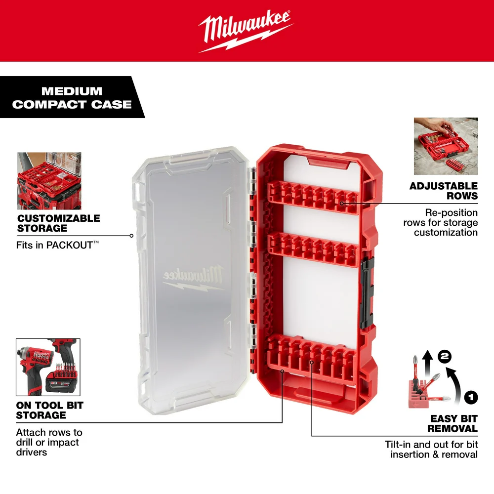 Milwaukee 18 PC SHOCKWAVE Driver Bit Set - Image 6