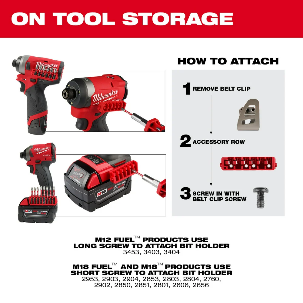Milwaukee 18 PC SHOCKWAVE Driver Bit Set - Image 7