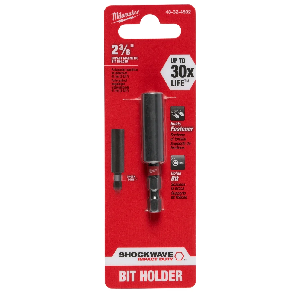 Milwaukee SHOCKWAVE™ Compact Impact Duty Magnetic Bit Holder - Image 4