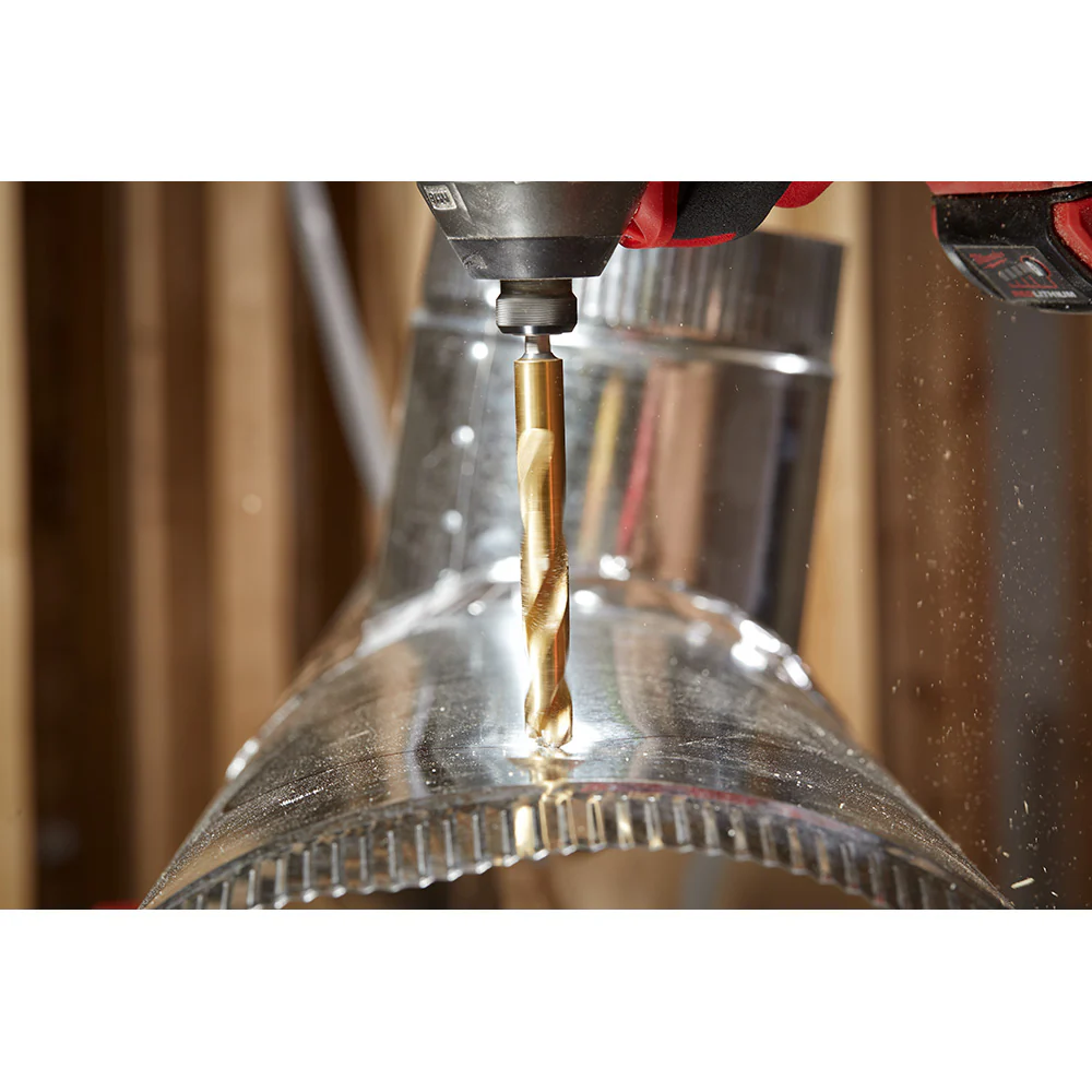 Milwaukee 3/8" SHOCKWAVE™ Impact Duty RED HELIX™ Titanium Drill Bit - Image 8