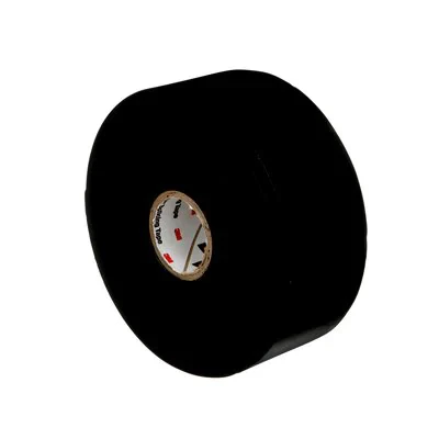 3M 1.5" wide Scotch Linerless Rubber Splicing Tape, Black, Model 130C-11/2x30 - Image 4