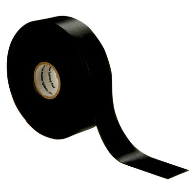3M 1" wide Scotch Linerless Rubber Splicing Tape, Black, Model 130C-1X30 - Image 3