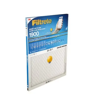 3M Canada Filtrete Smart MPR 1900 Premium Allergen, Bacteria & Virus Air Filters, 20in x 25in x 1in, Model S-UA03-6-CA - Image 3