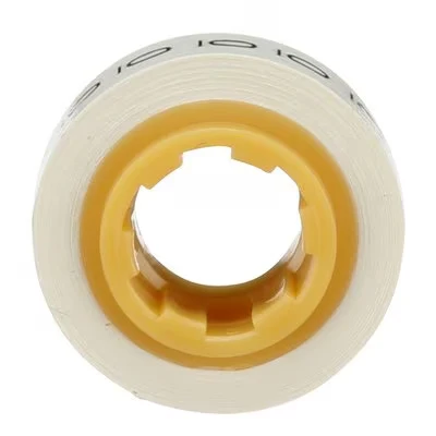 3M Canada ScotchCode Wire Marker Tape Refill Roll, Number 0, Model SDR-0 - Image 3