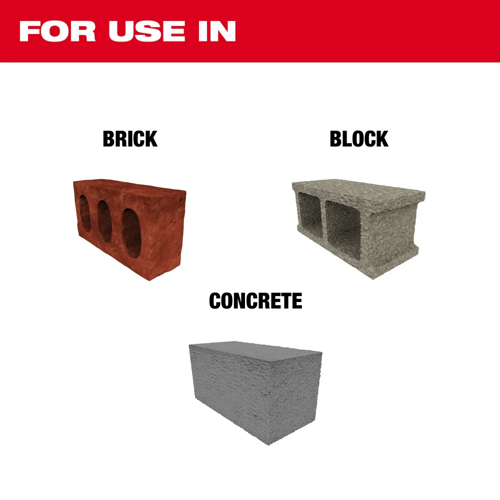 Milwaukee SDS Bit 5/32" x 7" with 1/4" Hex - Image 2