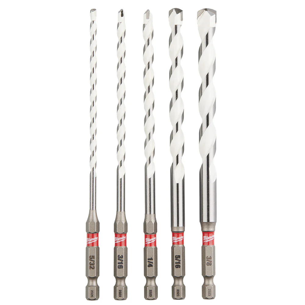 Milwaukee SHOCKWAVE™ Impact Duty Carbide Multi-Material Drill Bit Set - 5PC - Image 11