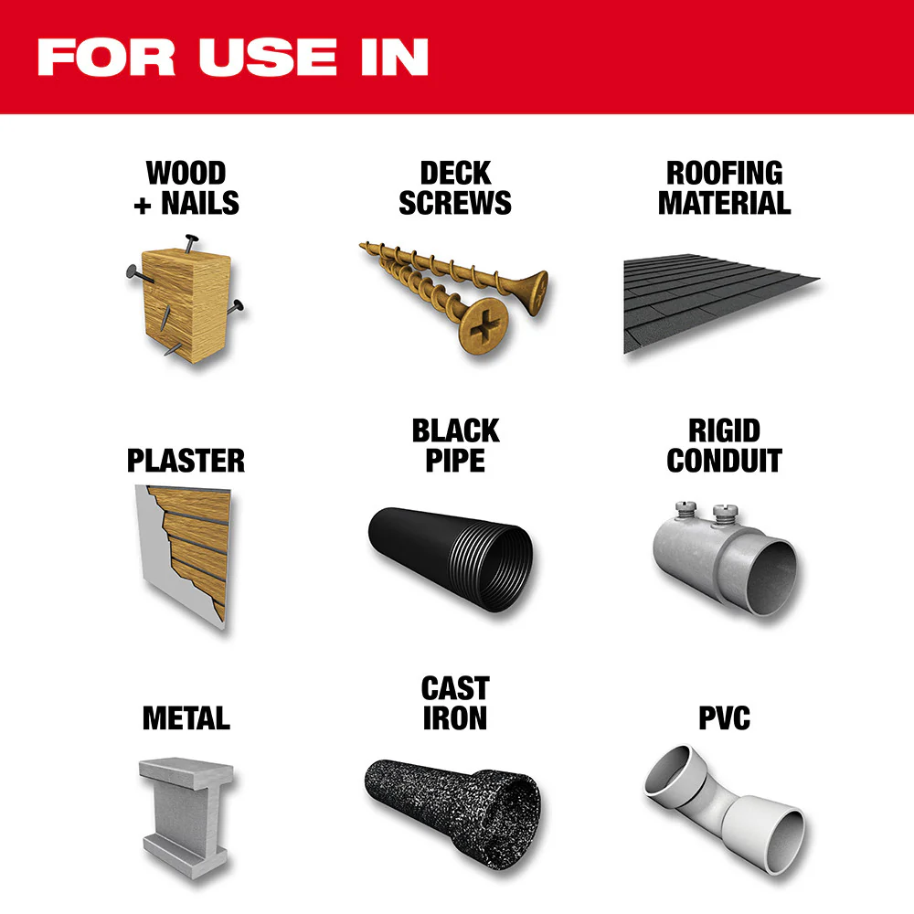 Milwaukee 9" 6TPI Nitrus Carbide 3PK - Image 2