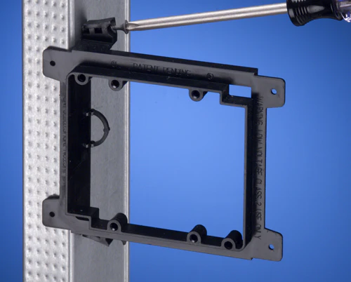 Arlington Screw-on Low Voltage Mounting Bracket, 2-Gang, Model LVS2 - Image 2