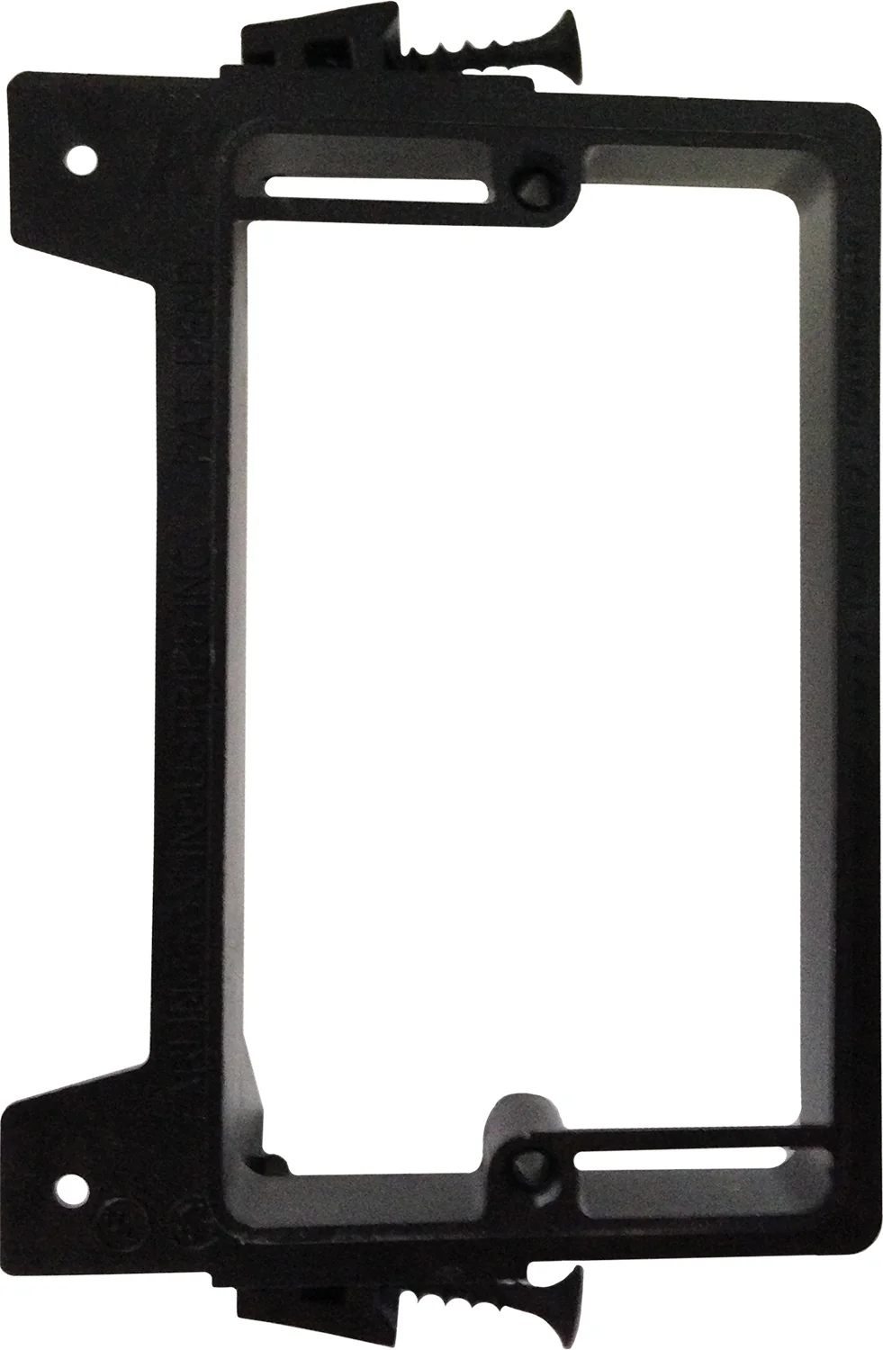 Arlington Screw On Low Voltage Mounting Brackets for New Construction, 1-Gang, Model LVS1
