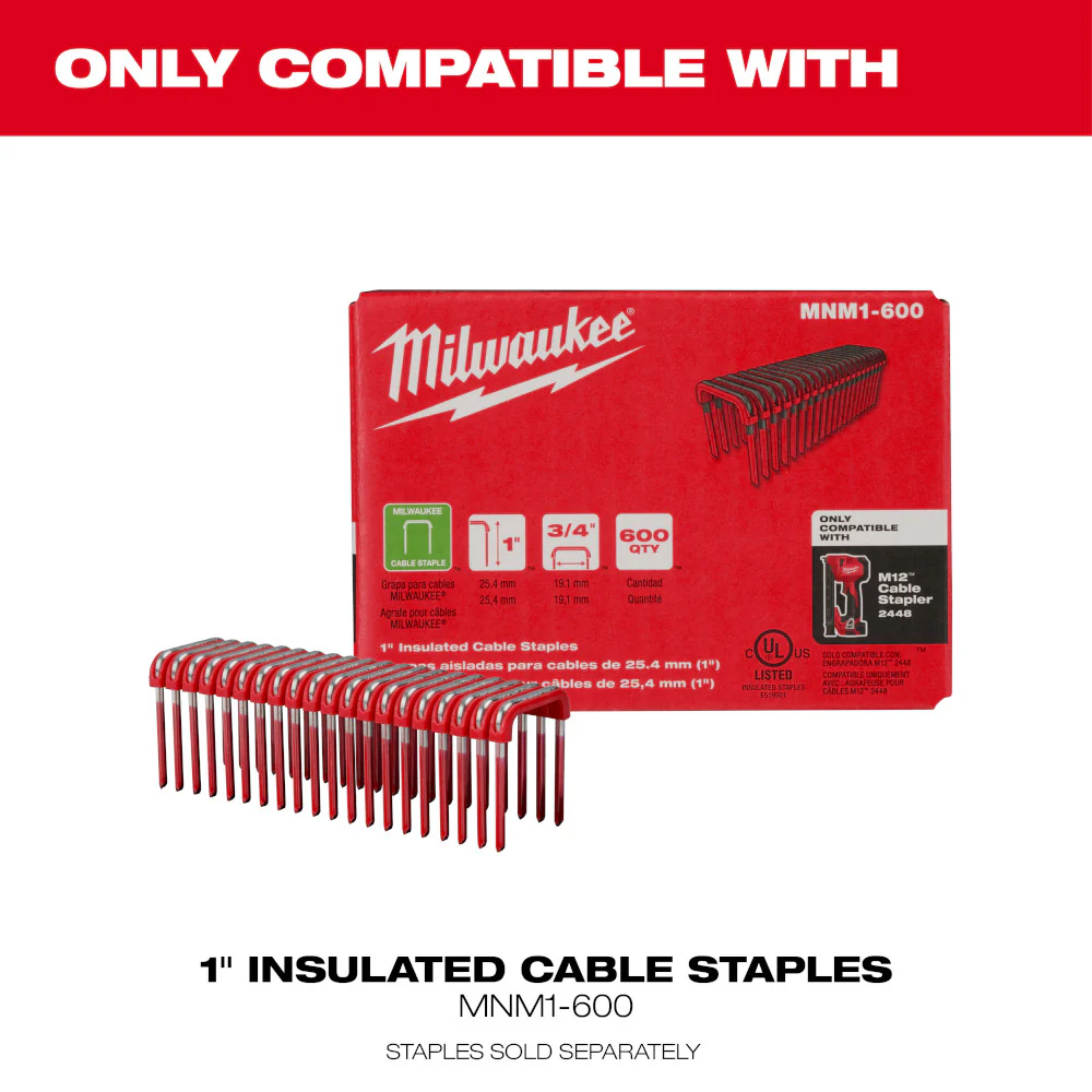 Milwaukee M12™ Cable Stapler Kit - Image 5