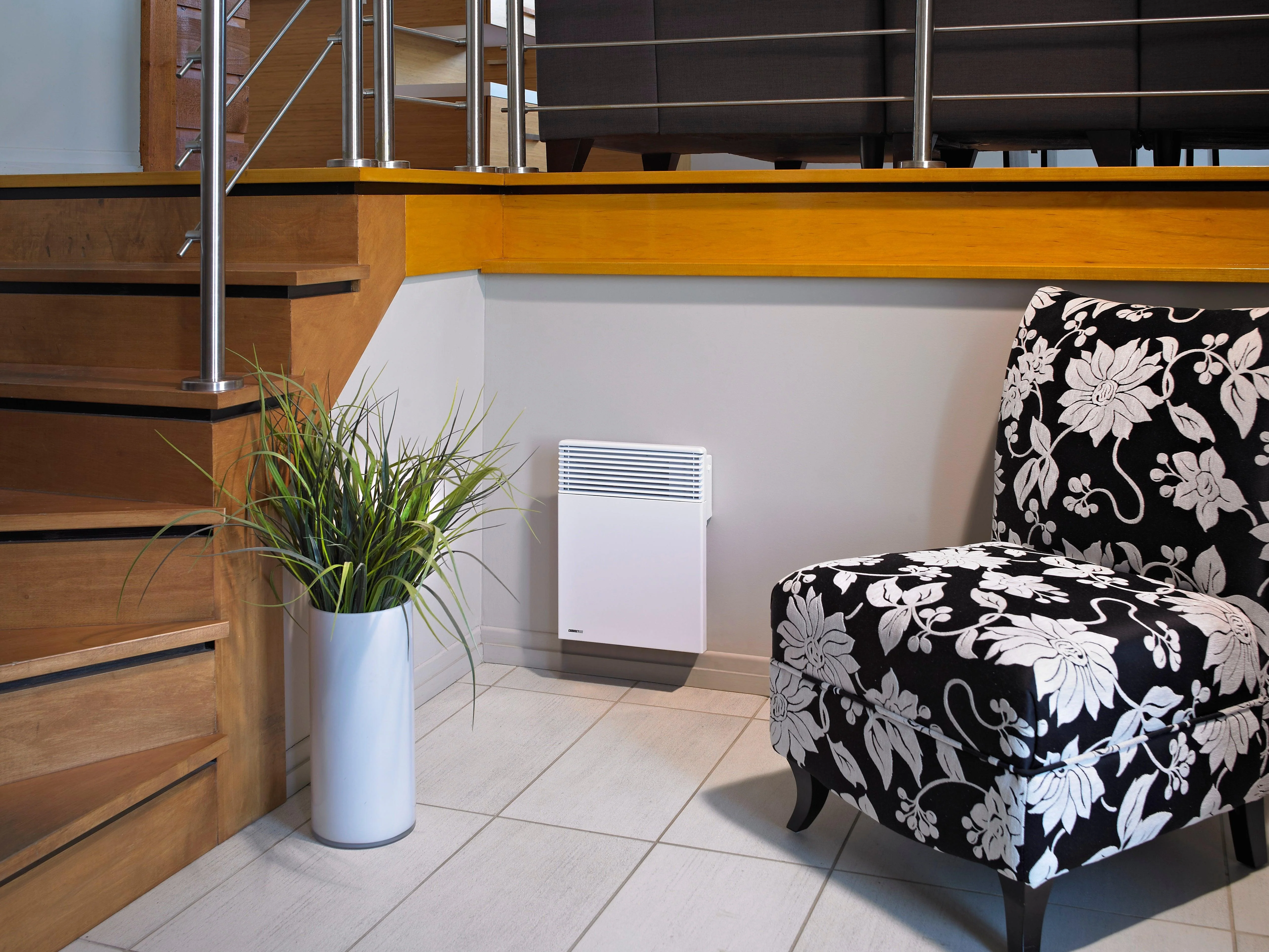 Convectair 1250w Apéro Panel Convection Heater, White, Model 7359-C12-BB* - Image 3