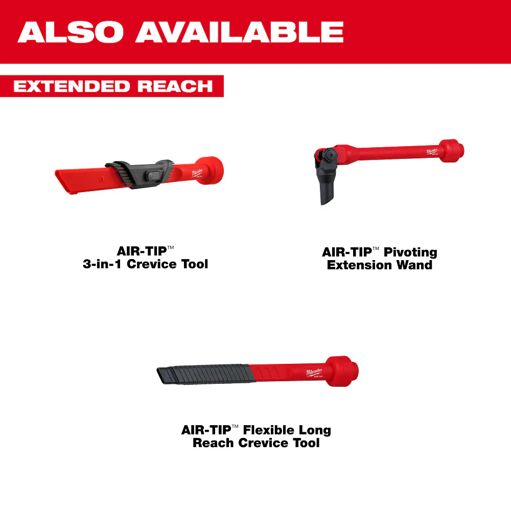 Milwaukee AIR-TIP™ Flexible Long Reach Crevice Tool - Image 6