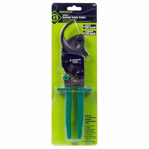Greenlee Compact Ratchet Cable Cutter, Model 759* - Image 2