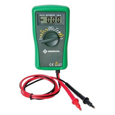 Greenlee Manual Ranging Digital Multimeter, Model DM-25*