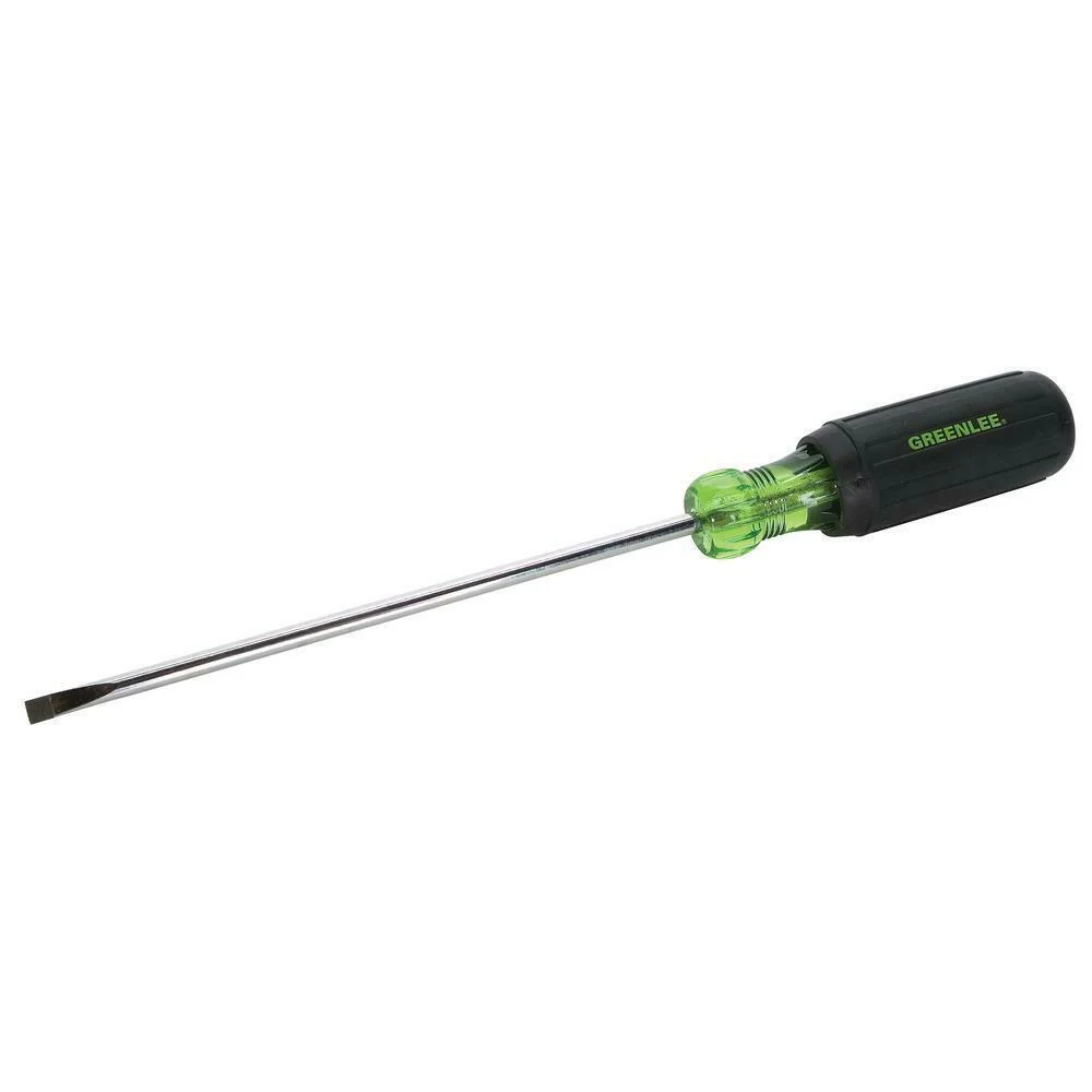 Greenlee Screwdriver Heavy Duty Cabinet Tip, 3/16-Inch x 6-Inch, Model 0153-22C*