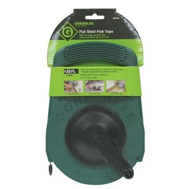 Greenlee Steel Fish Tape, 1/4-Inch x 25-Ft, Model 438-2X* - Image 2