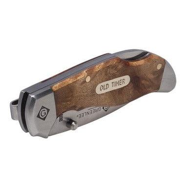 Greenlee Wood S/S Folding Pocket Knife, Model 0652-24* - Image 3