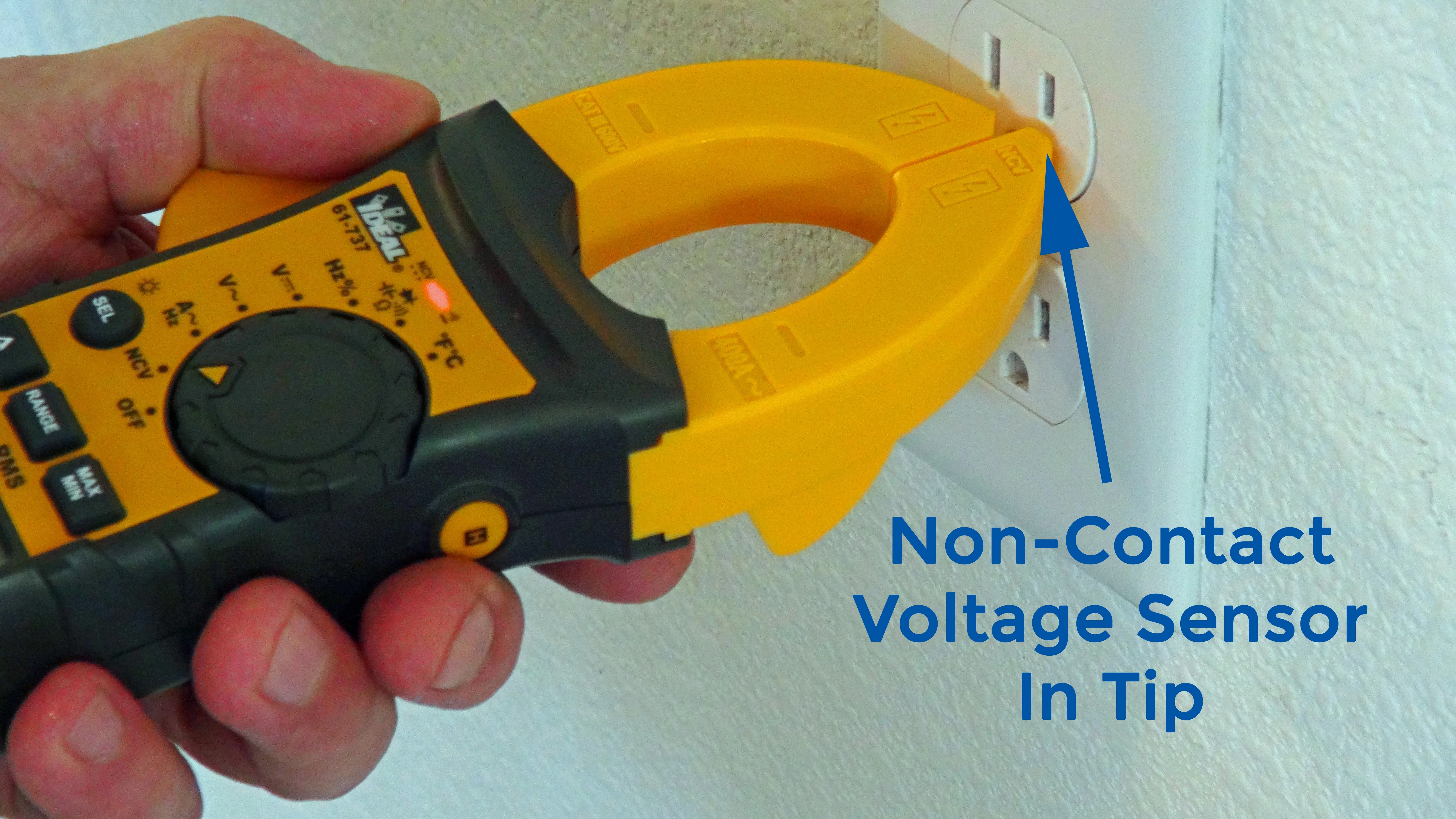 IDEAL Clamp Meter 400A AC TRMS w/ NCVT & Temp - Image 3