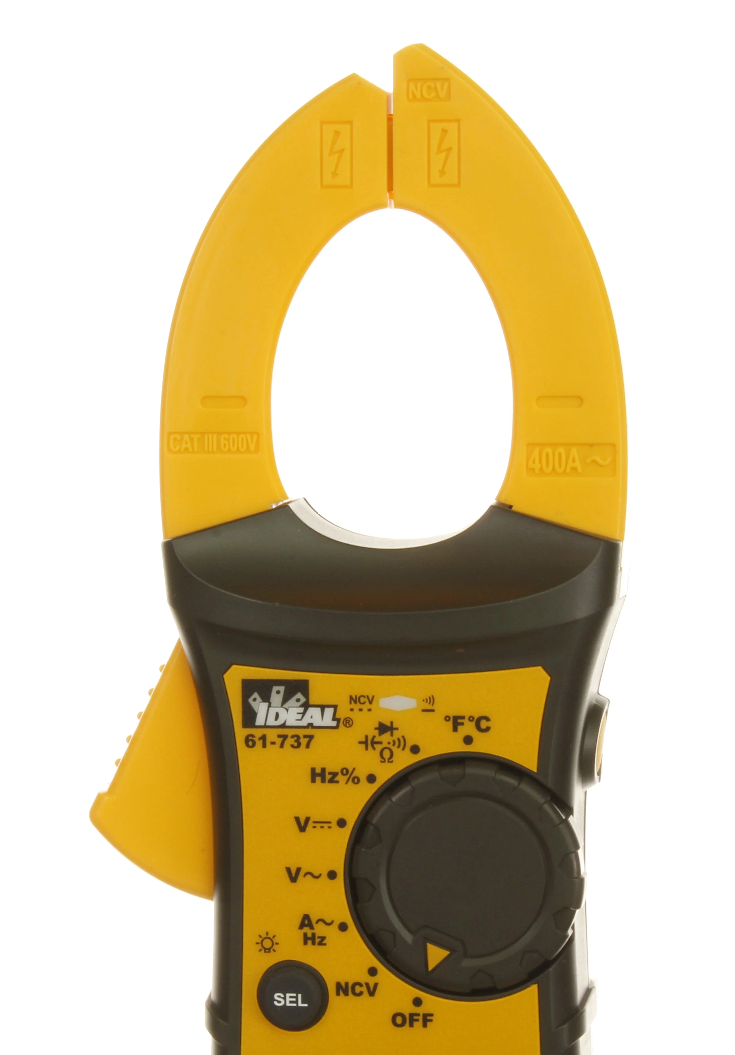 IDEAL Clamp Meter 400A AC TRMS w/ NCVT & Temp - Image 7