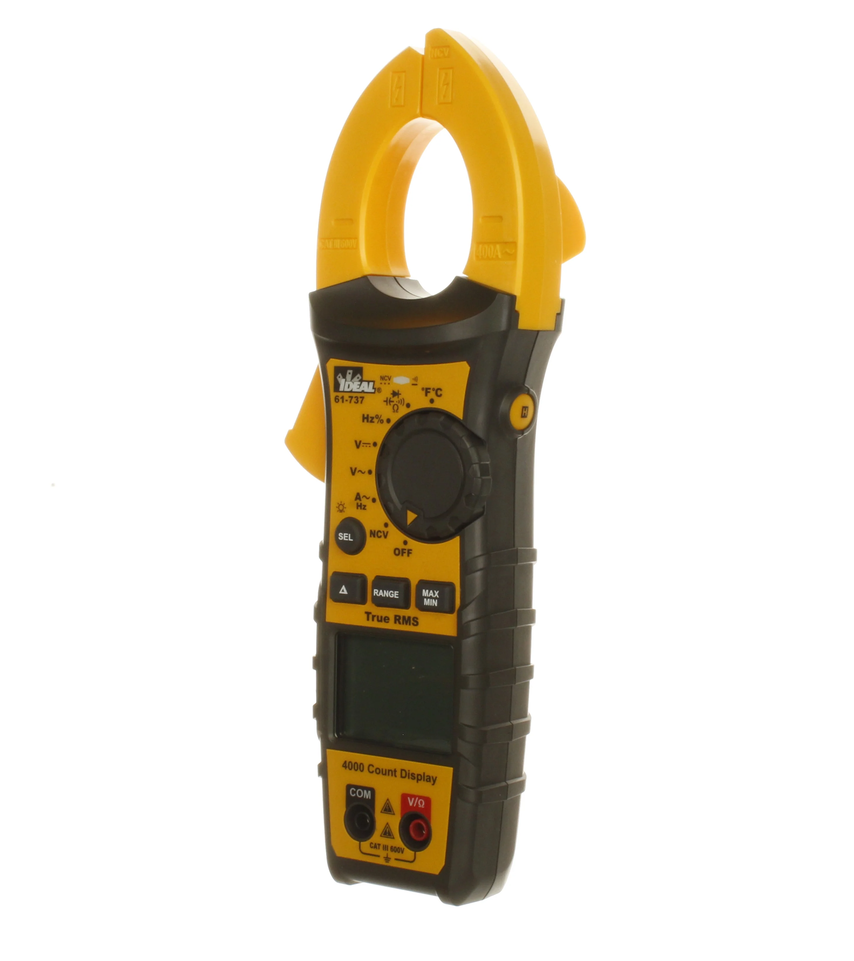 IDEAL Clamp Meter 400A AC TRMS w/ NCVT & Temp - Image 9