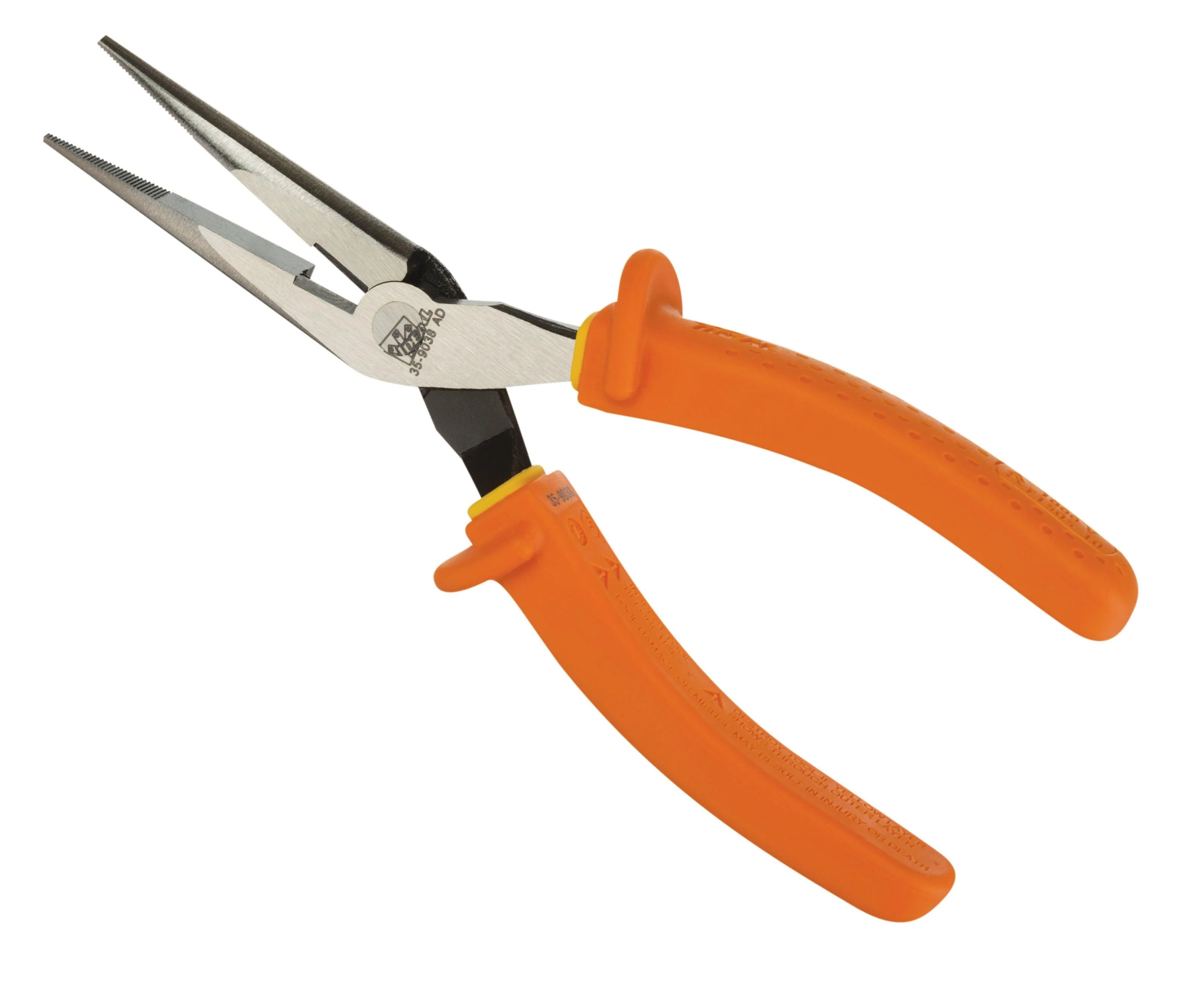 IDEAL Insulated Long-Nose Pliers with Cutter, Model 35-9038*