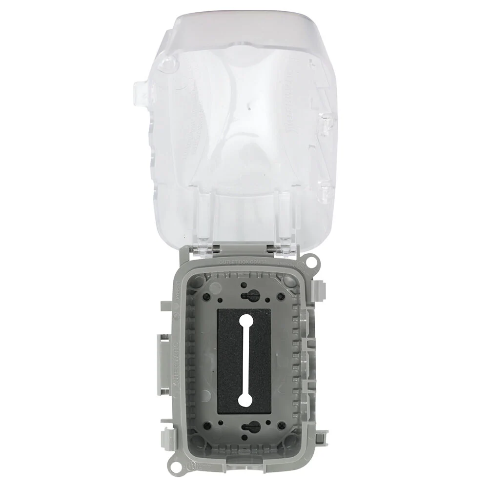 Intermatic Clear Vertical/Horizontal Extra-Duty Plastic In-Use Weatherproof Cover, Single Gang 3.6255" Deep, Model WP5110C - Image 6