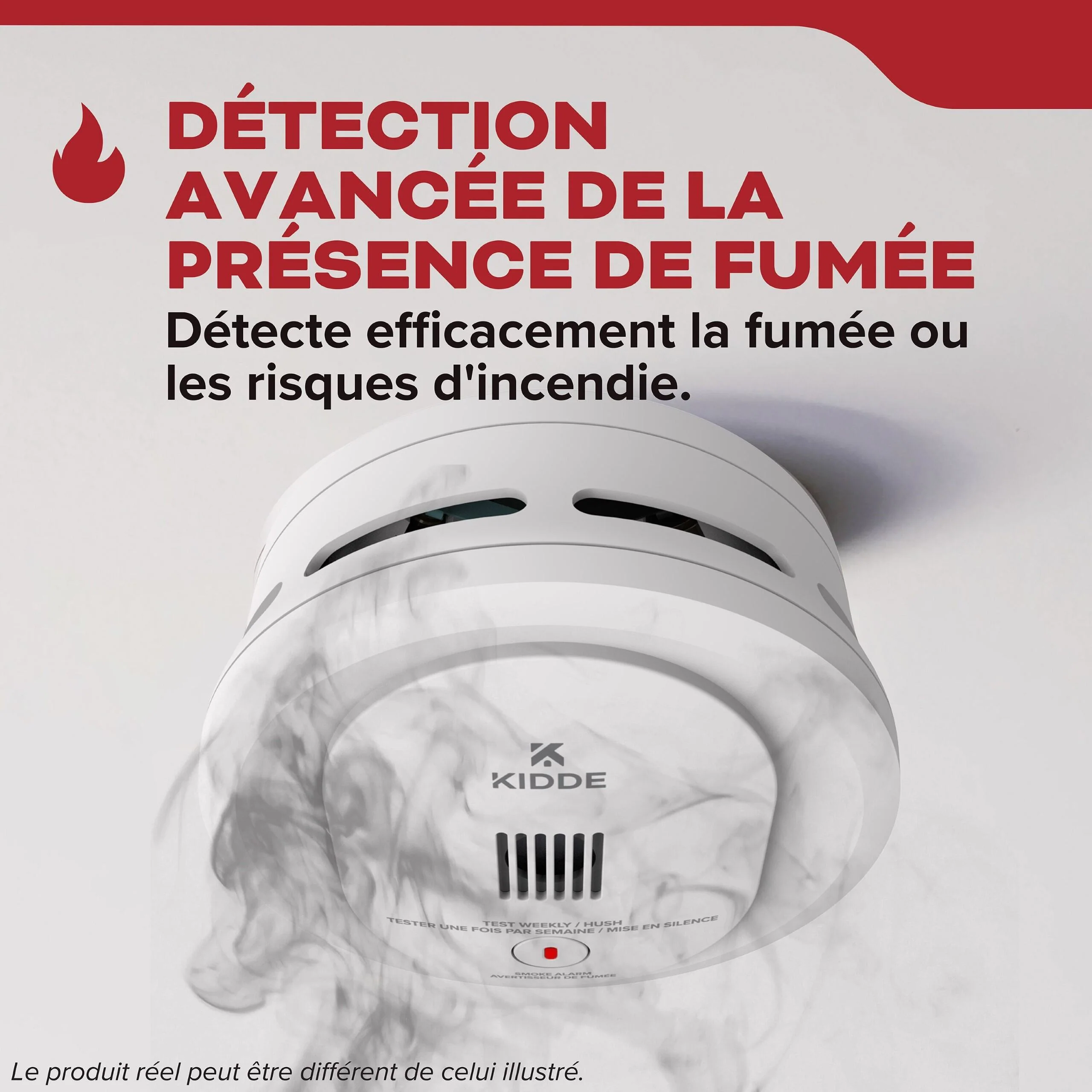 KIDDE Battery Operated Smoke Alarm AA battery powered 21031442 - Image 7