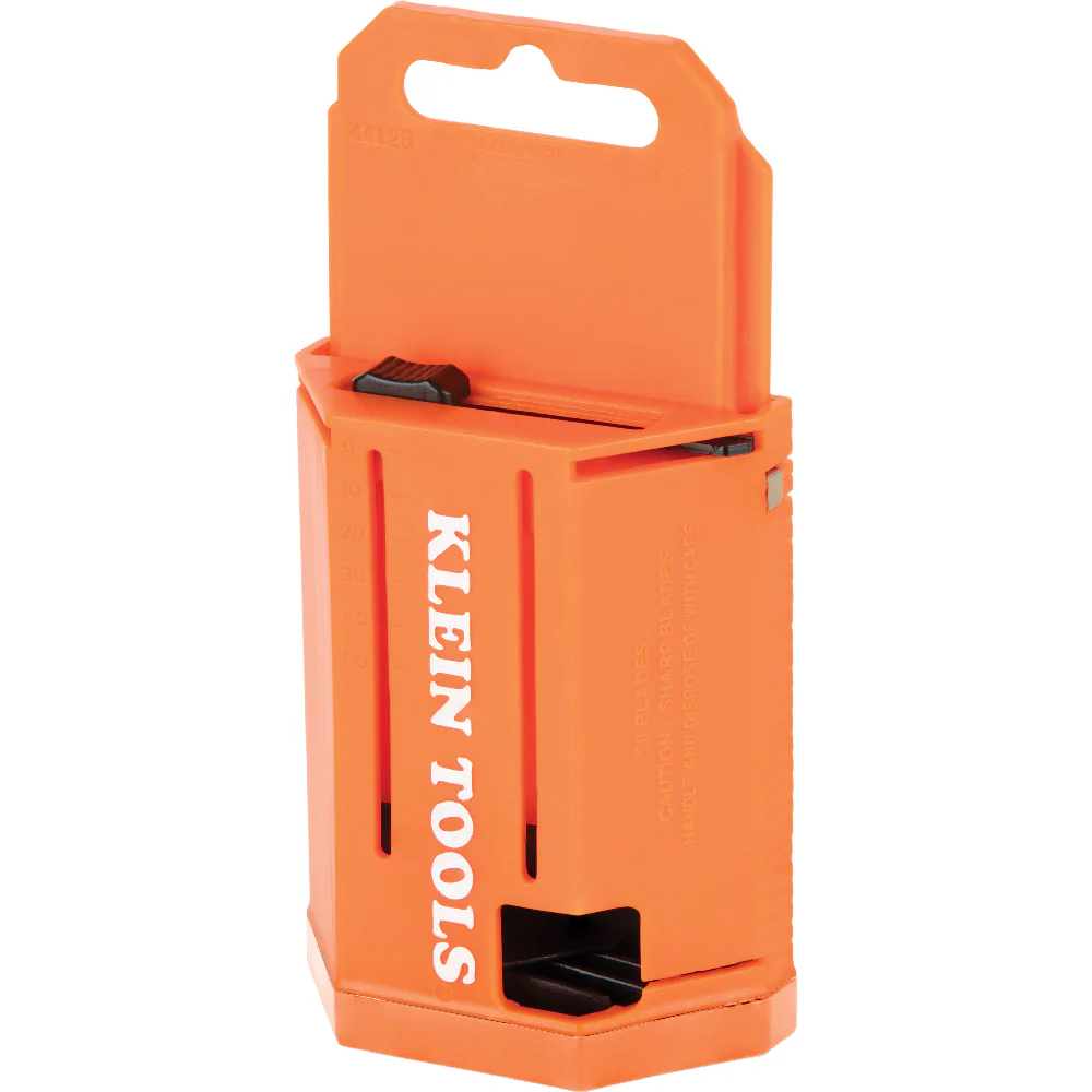 Klein Tools Utility Blade Dispenser with 50-Pack of Blades, Model 44125* - Image 6