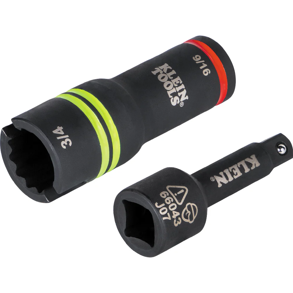 Klein Tools 3-in-1 Flip Impact Socket, Model 66044*