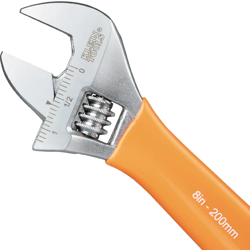 Klein Tools Extra-Capacity Adjustable Wrenches, 4-Piece, Model D5074* - Image 3