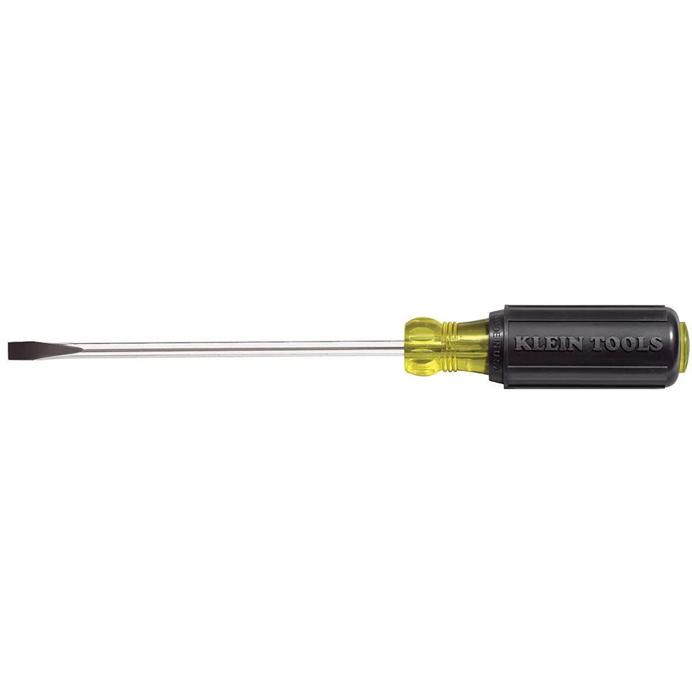 Klein Tools 1/4-Inch Cabinet Tip Screwdriver 4-Inch Shank, Model 605-4* - Image 3