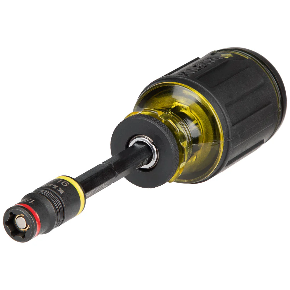Klein Tools 12-in-1 Impact-Rated Stubby Driver Set with Flip Sockets, Model 32308HD* - Image 3