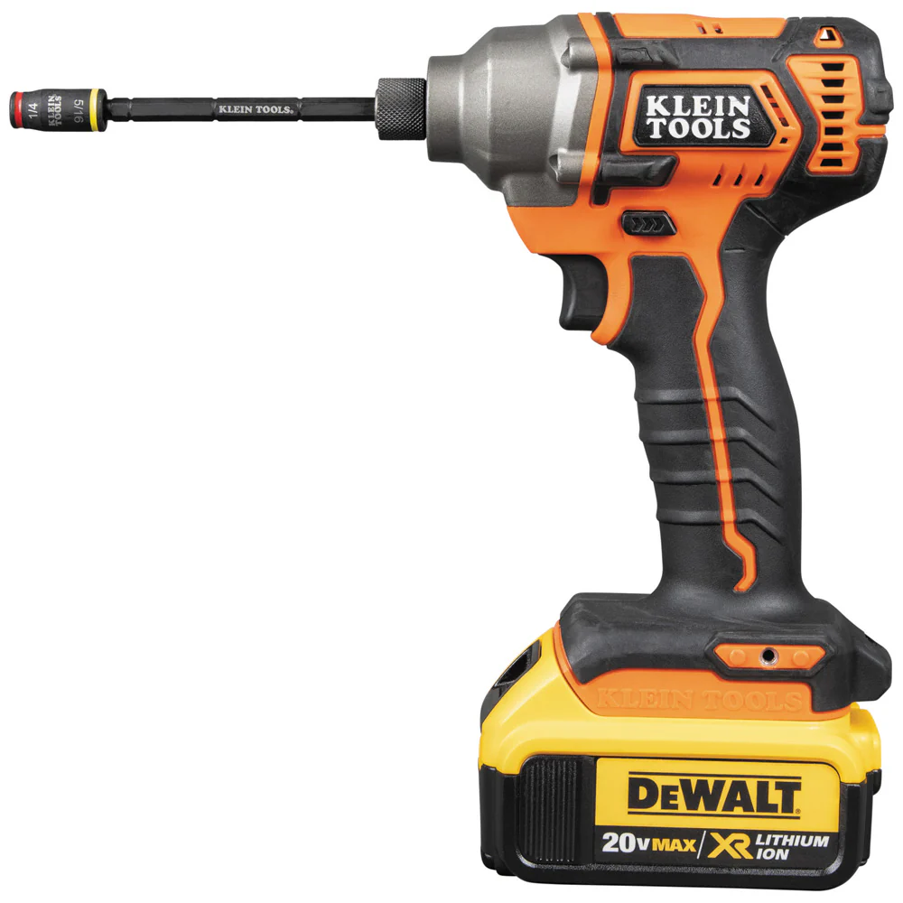 Klein Tools 14-in-1 HVAC Adjustable-Length Impact Screwdriver with Flip Socket, Model 32304* - Image 10