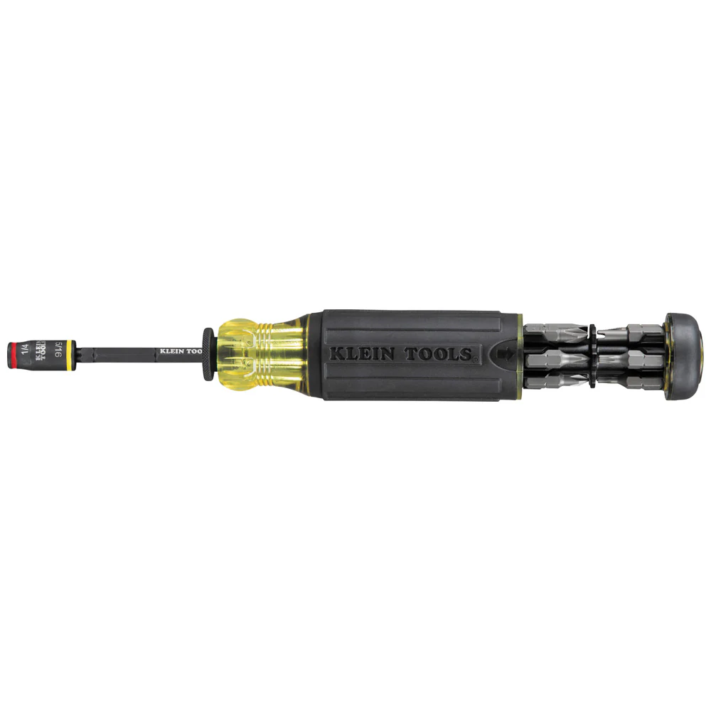 Klein Tools 14-in-1 HVAC Adjustable-Length Impact Screwdriver with Flip Socket, Model 32304* - Image 12