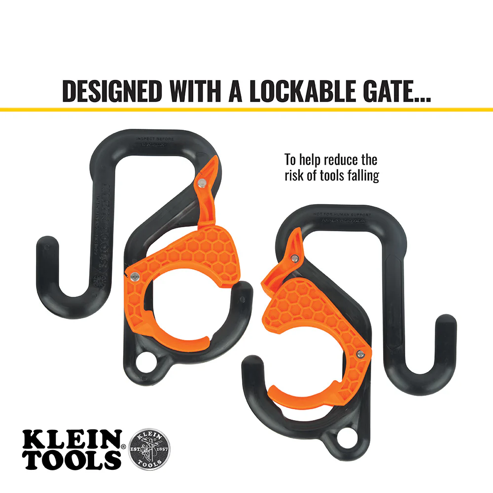 Klein Tools 2-Inch Gated Bucket Hook, Model 5144LG2* - Image 3