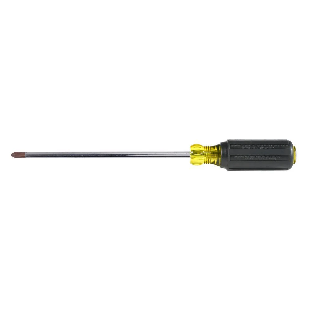 Klein Tools #2 Phillips Screwdriver, 7-Inch Round Shank, Model 603-7 - Image 3