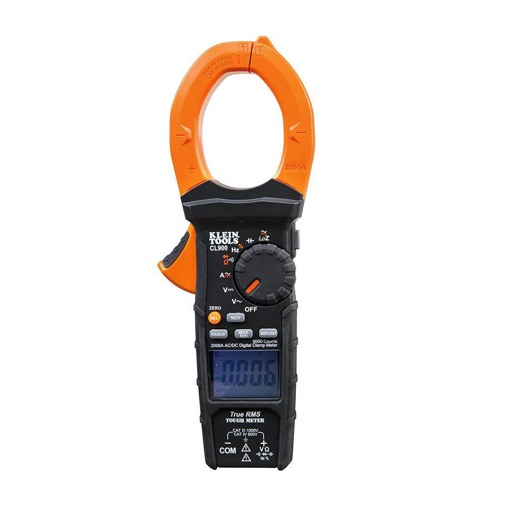 Klein Tools 2000A Digital Clamp Meter, Model CL900 - Image 2