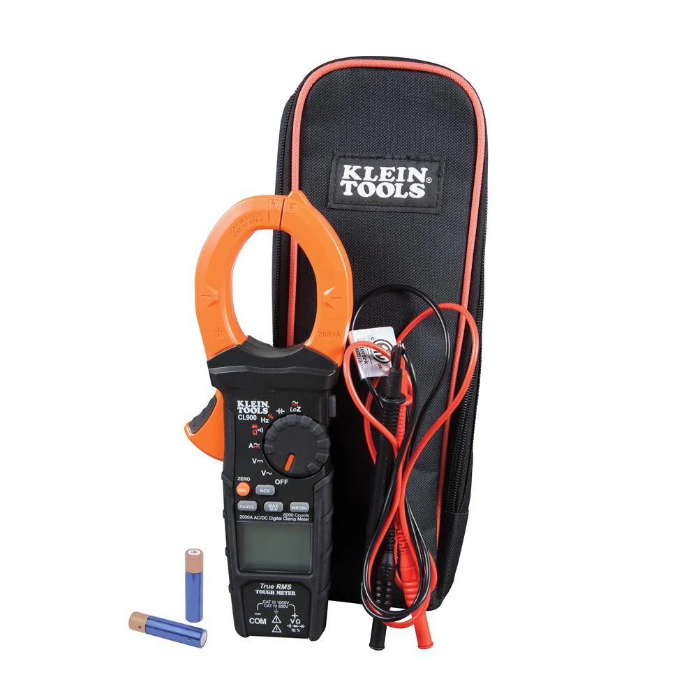Klein Tools 2000A Digital Clamp Meter, Model CL900 - Image 5