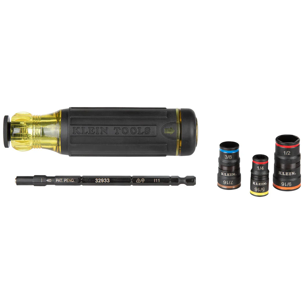 Klein Tools 7-in1 Impact Flip Socket Set, No Handle, Model 32933 - Image 11
