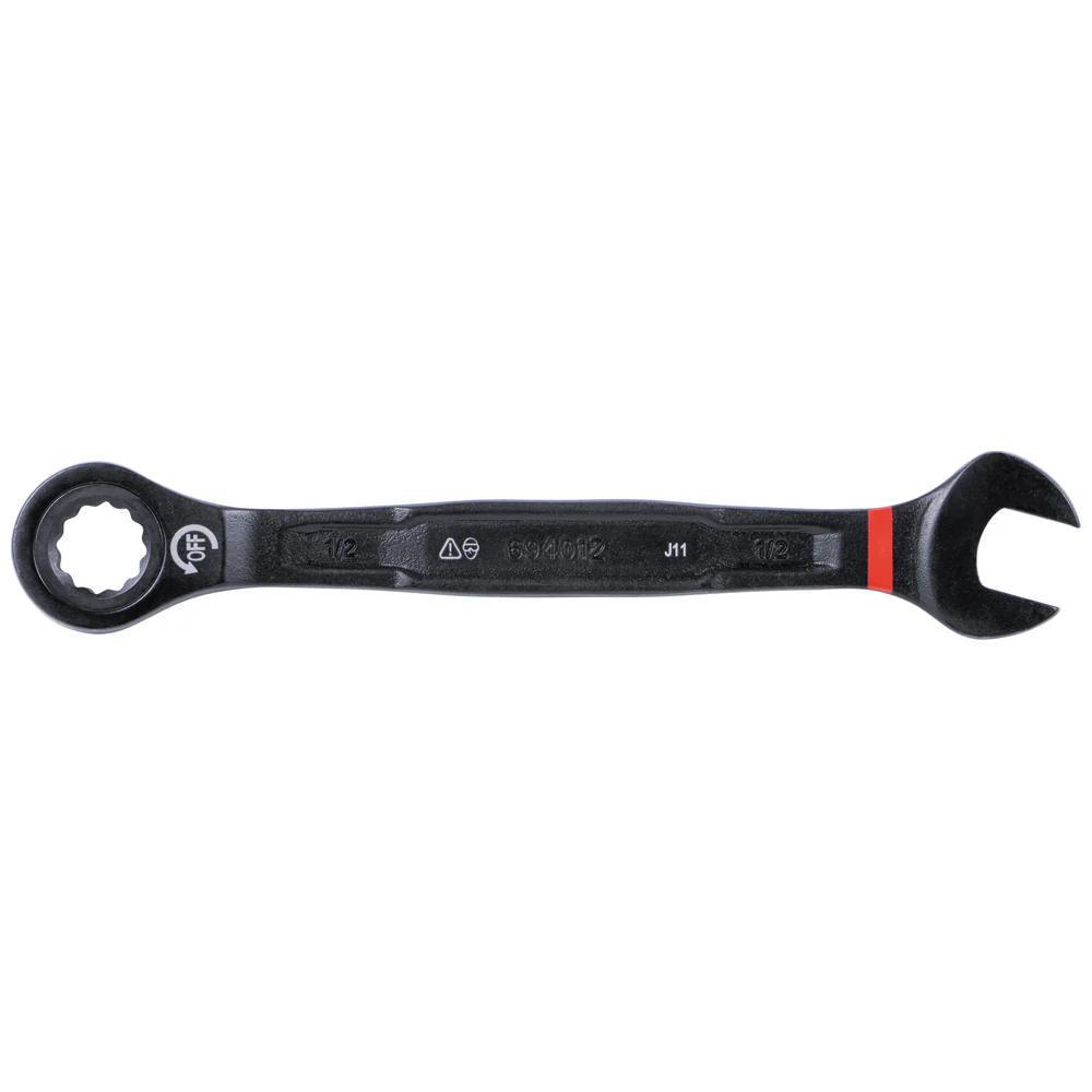 Klein Tools 90-Tooth Ratcheting Box Wrench Set, 8-Piece, SAE, Model 69408G - Image 4