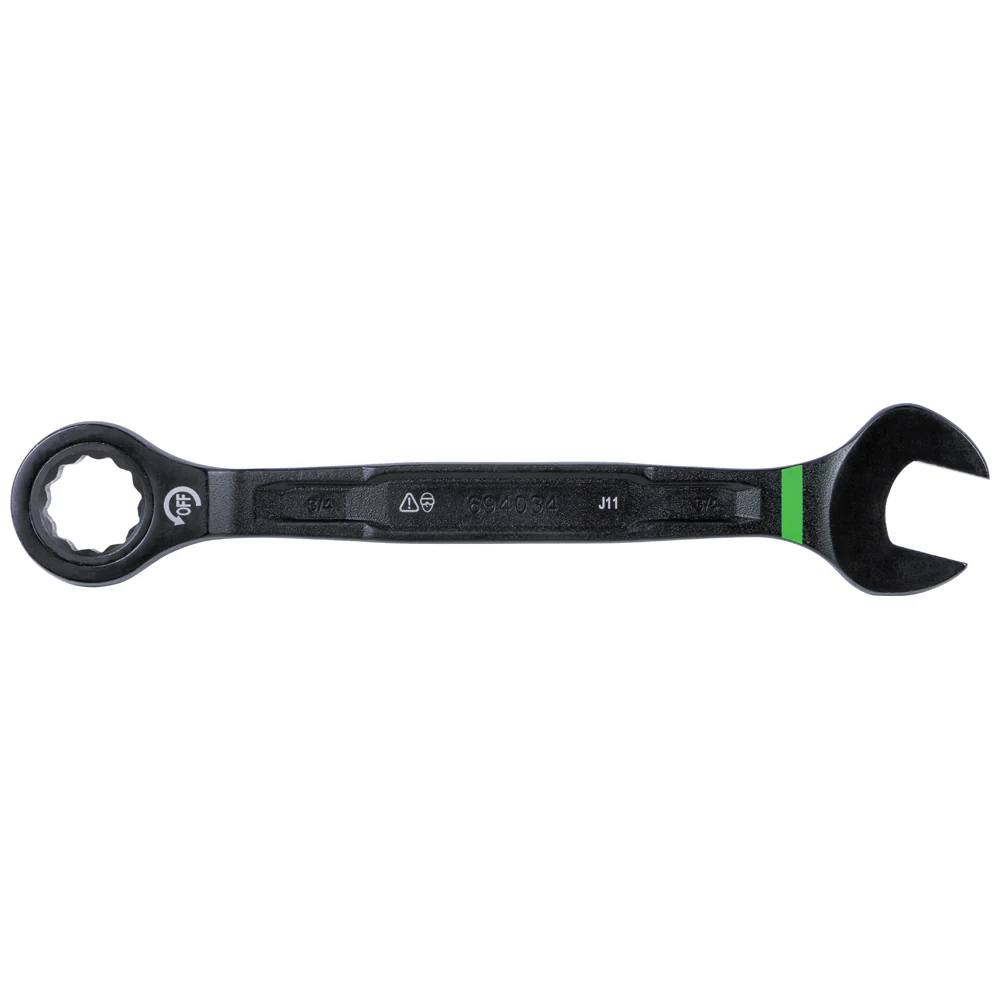 Klein Tools 90-Tooth Ratcheting Box Wrench Set, 8-Piece, SAE, Model 69408G - Image 5