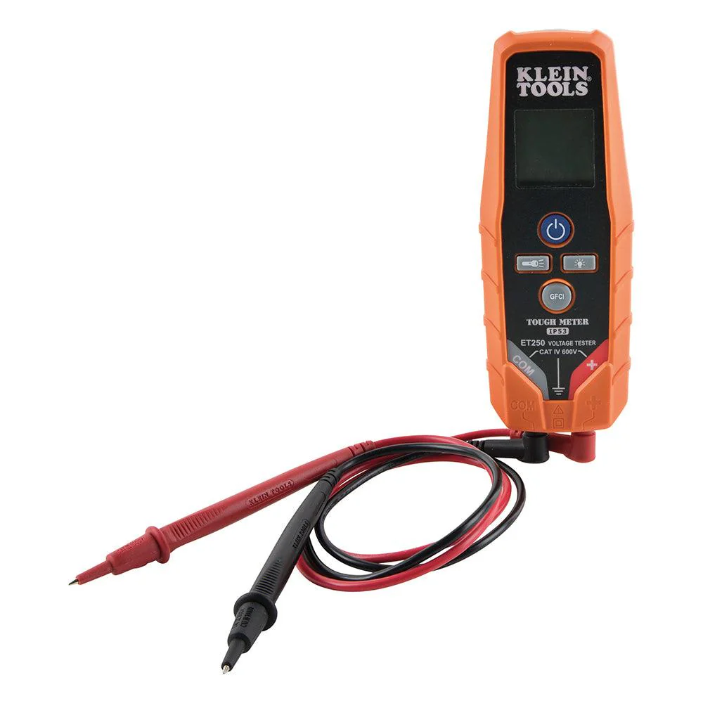 Klein Tools AC/DC Voltage/Continuity Tester, Model ET250 - Image 3