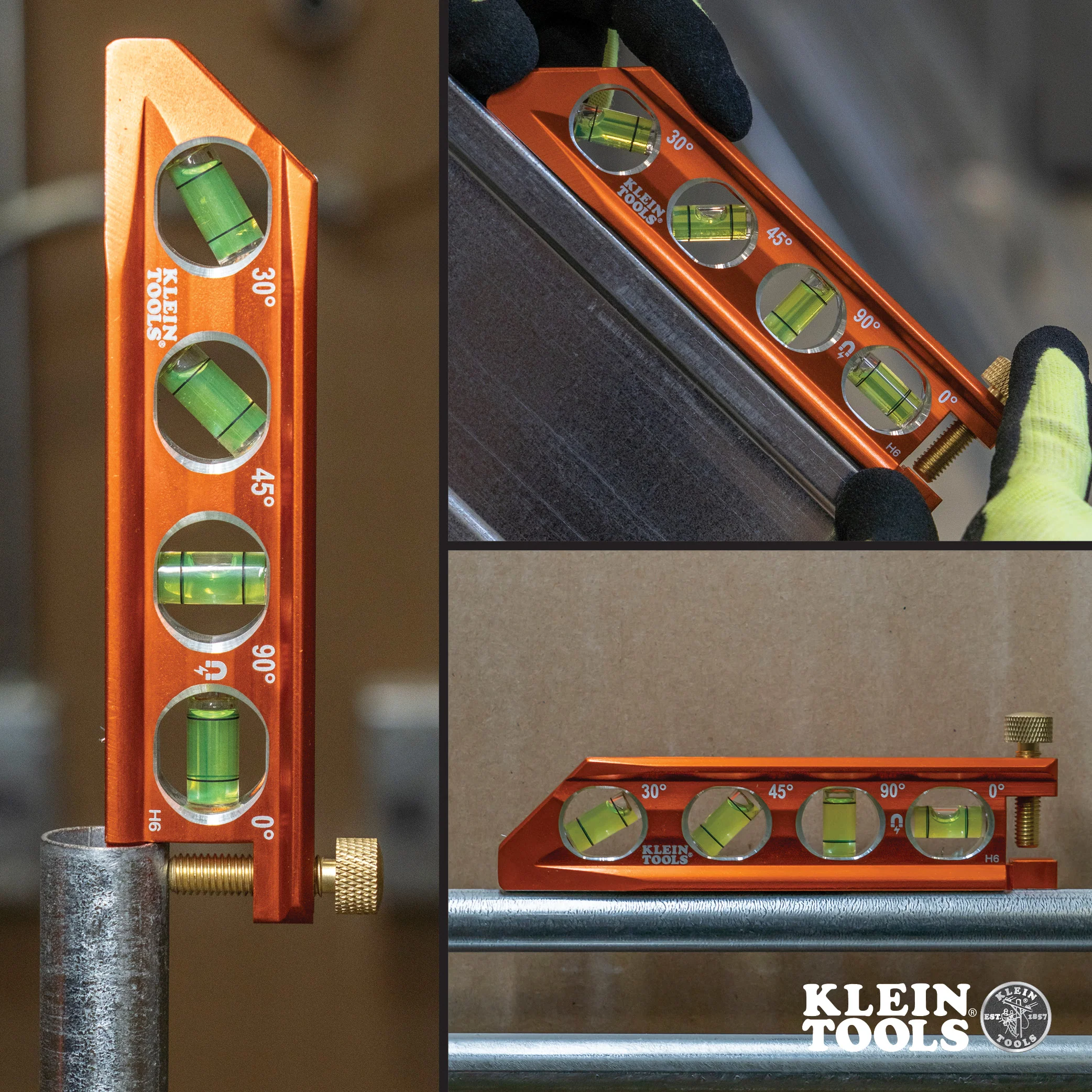 Klein Tools ACCU-BEND Level, 4 Vial, Model 935AB4V* - Image 13
