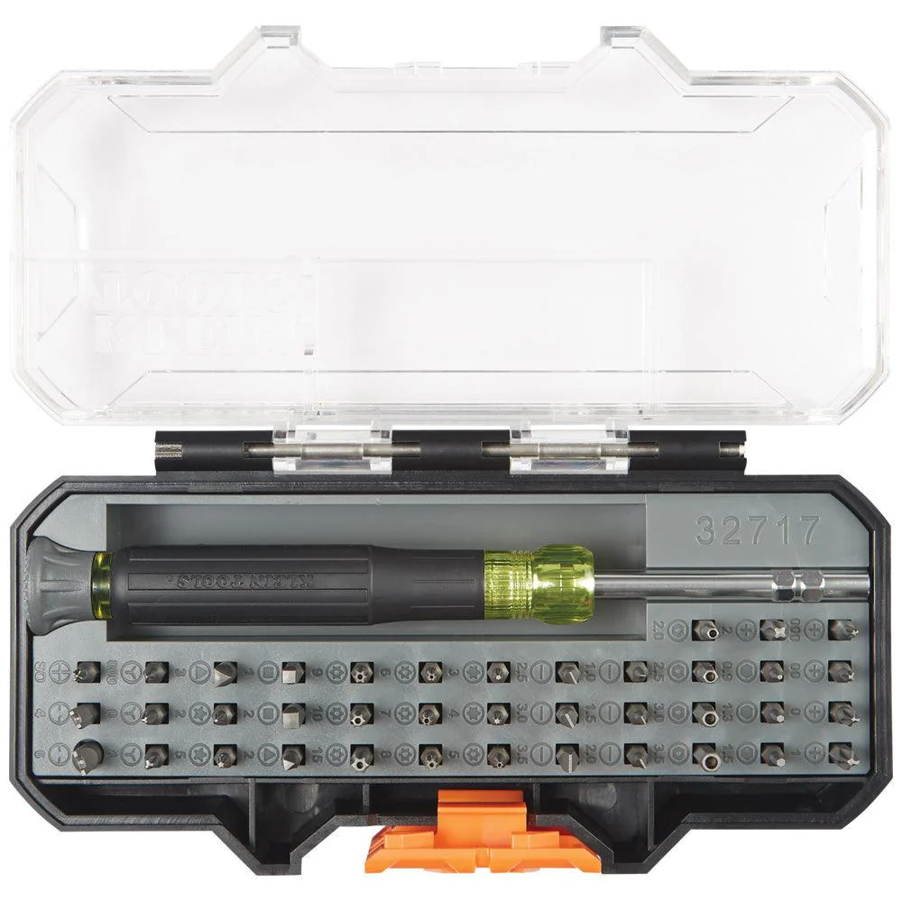 Klein Tools All-in-1 Precision Screwdriver Set with Case, Model 32717 - Image 3