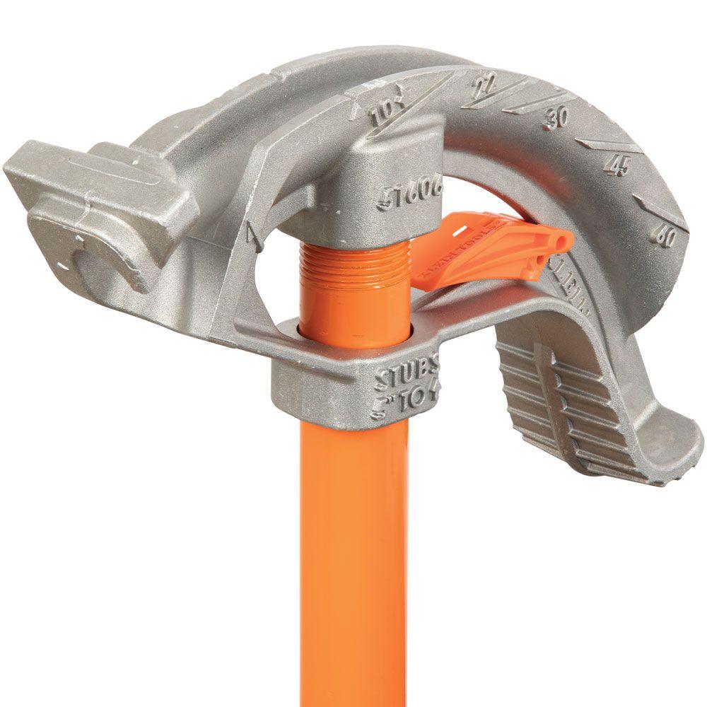 Klein Tools Aluminum Conduit Bender 1/2-Inch EMT with Angle Setter™, Model 51606 - Image 5