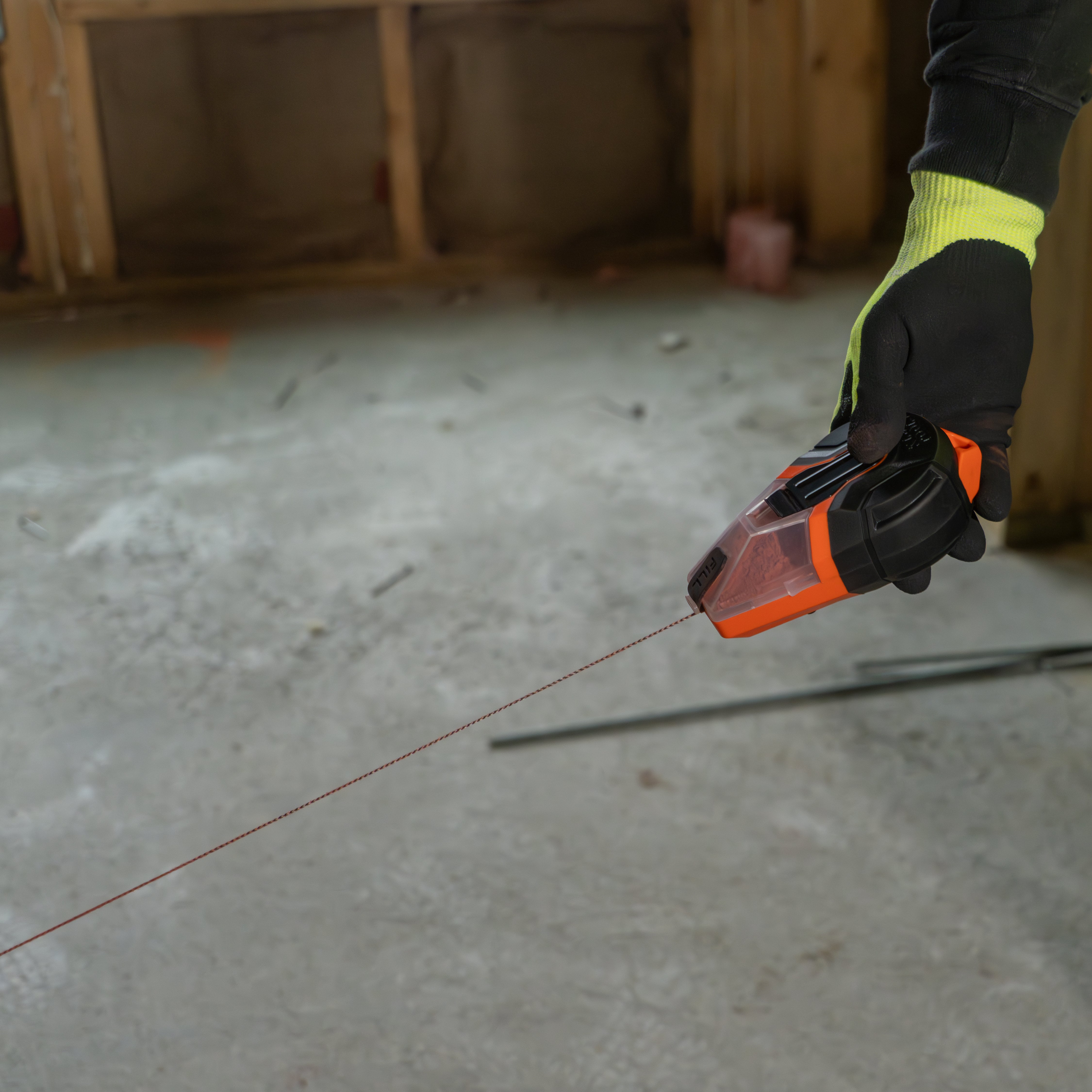 Klein Tools Auto-Retracting Chalk Line with Red Chalk, Model CHLK50R* - Image 8